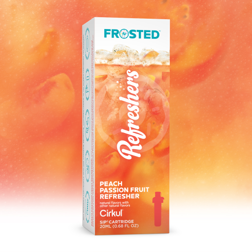 Frosted Peach Passion Fruit Refresher | Classic Pick