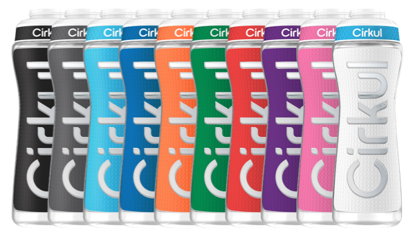 22oz. Grip Squeeze Plastic Bottle & Sport Lid | Clean Series