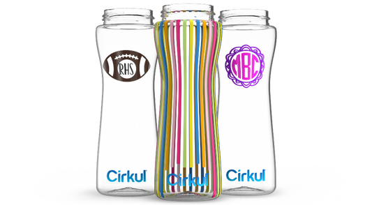 Custom 22oz. Plastic Bottle & Comfort Grip Lid | Bright Choice