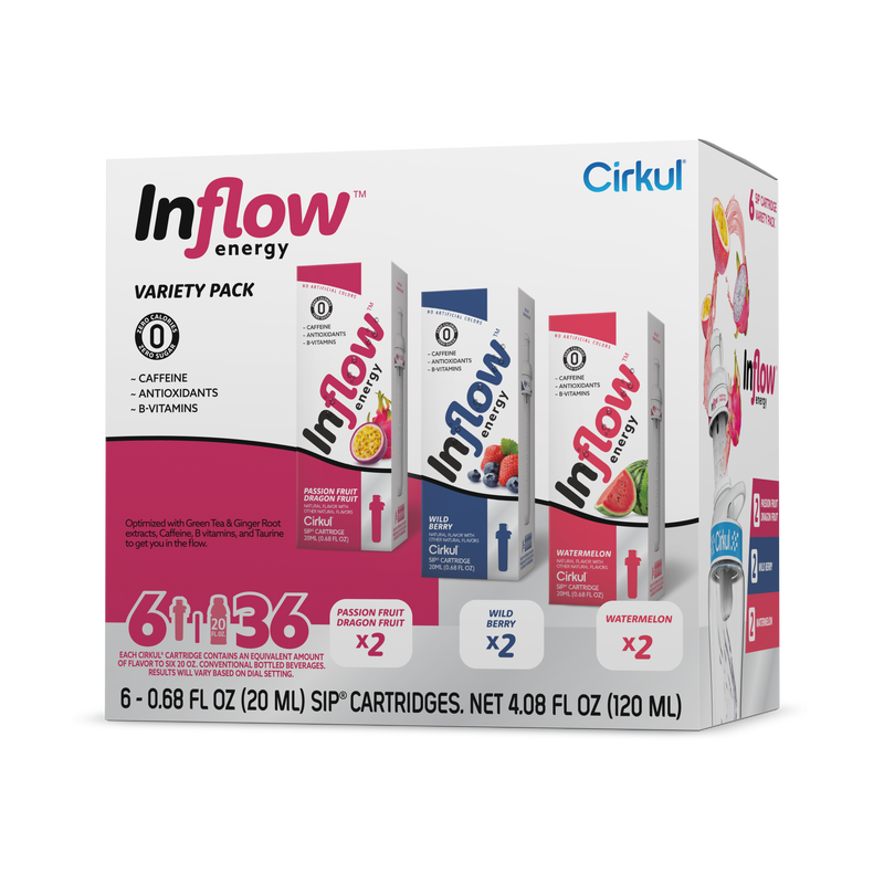 Inflow Energy® 6-Pack Variety Pack | Clean Series