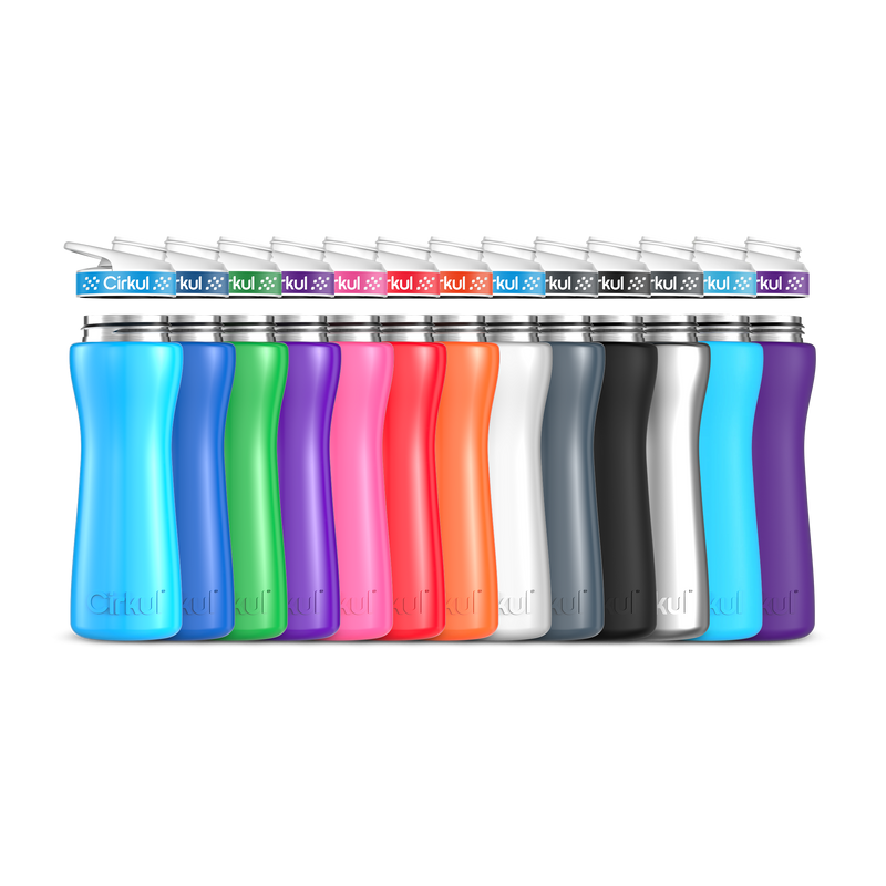 22oz. Stainless Steel Bottle & Comfort Grip Lid | Signature Pick