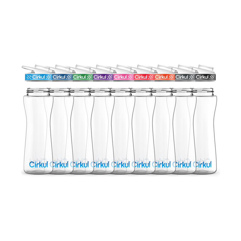 22oz. Plastic Bottle & Comfort Grip Lid | Classic Pick