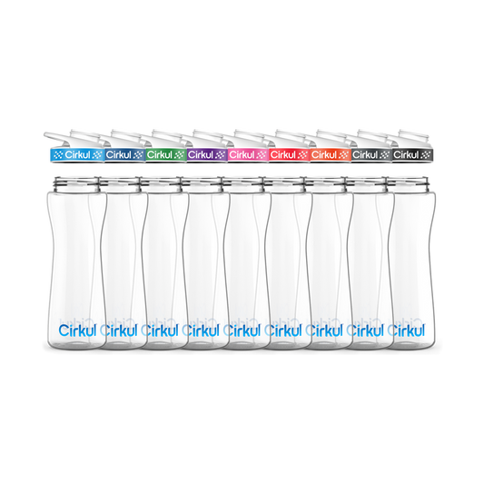 22oz. Plastic Bottle & Comfort Grip Lid | Classic Pick