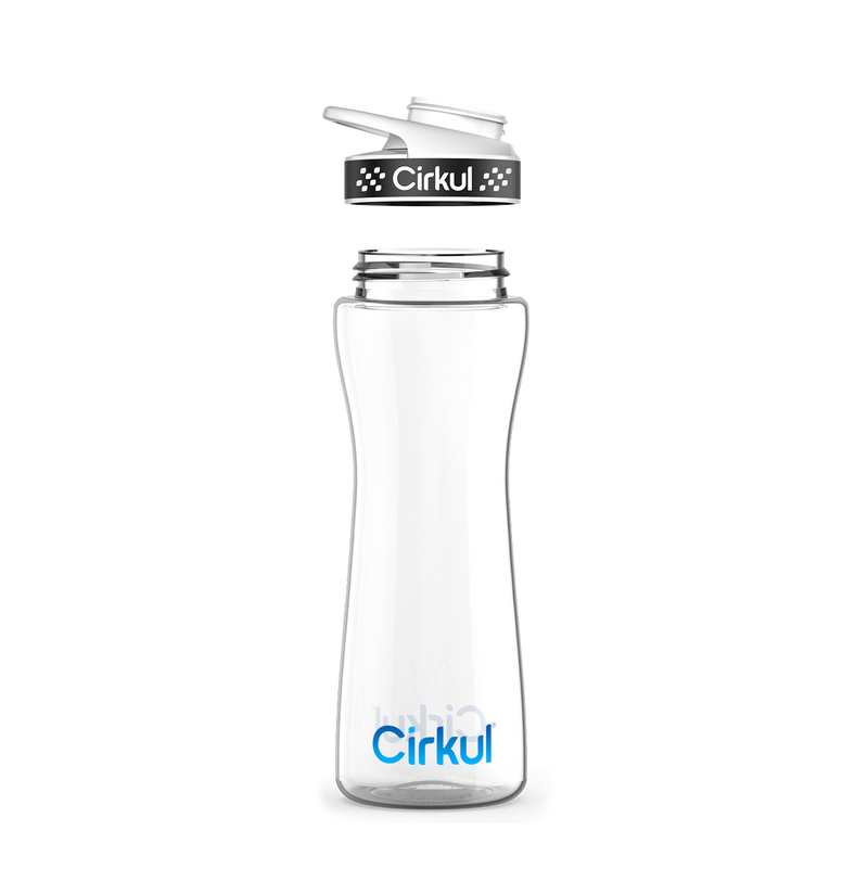 22oz. Plastic Bottle & Comfort Grip Lid | Classic Pick