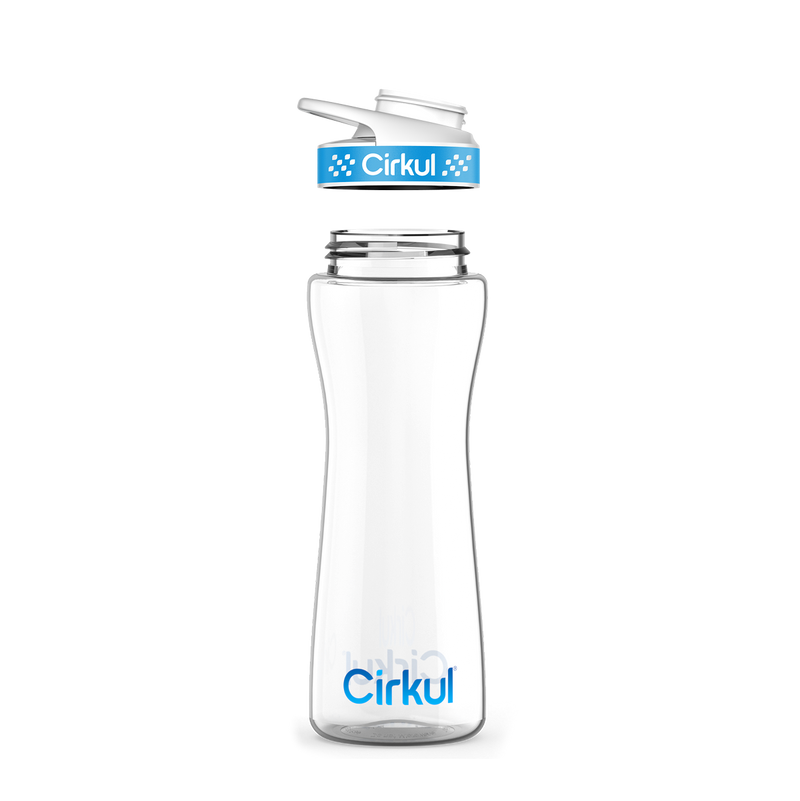 22oz. Plastic Bottle & Comfort Grip Lid | Classic Pick