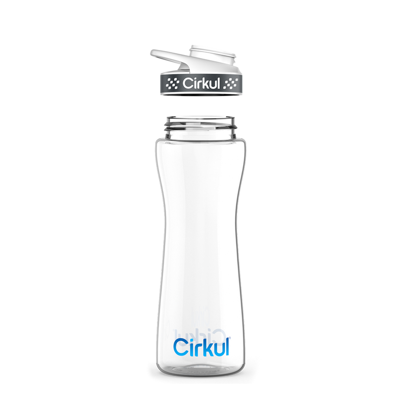 22oz. Plastic Bottle & Comfort Grip Lid | Classic Pick