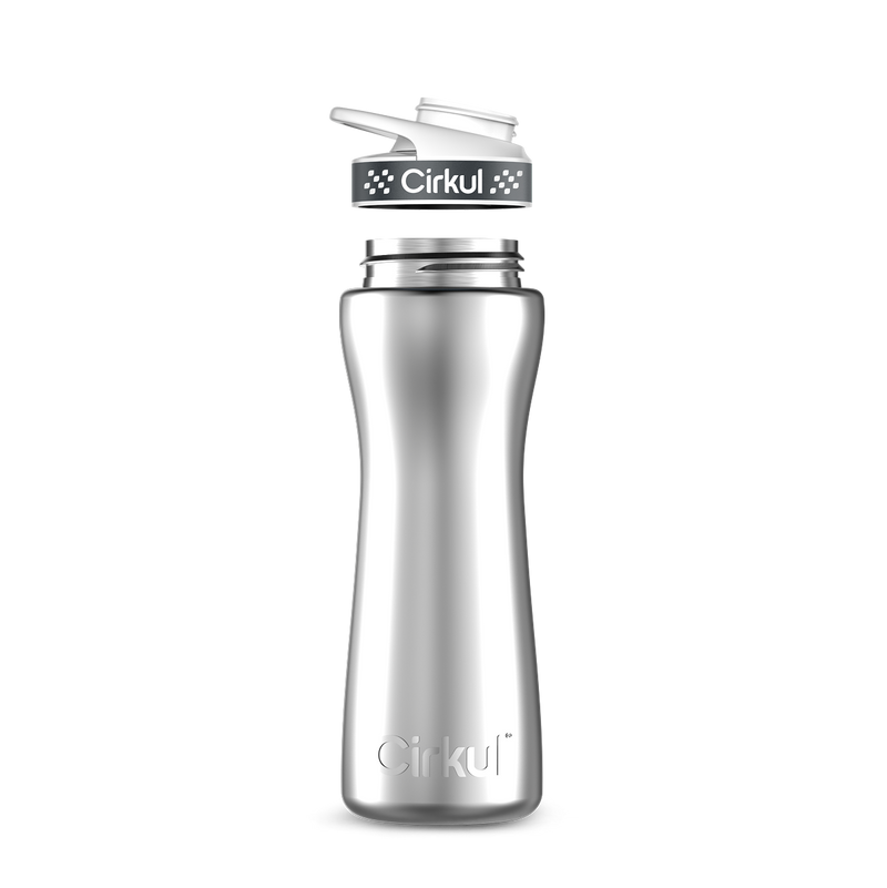 22oz. Stainless Steel Bottle & Comfort Grip Lid | Signature Pick