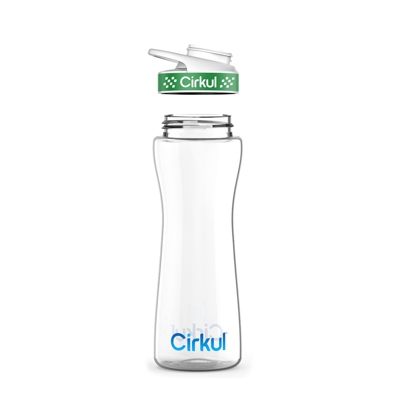 22oz. Plastic Bottle & Comfort Grip Lid | Classic Pick