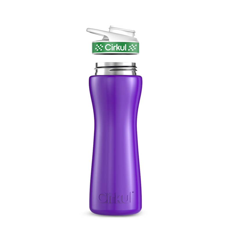 22oz. Stainless Steel Bottle & Comfort Grip Lid | Signature Pick