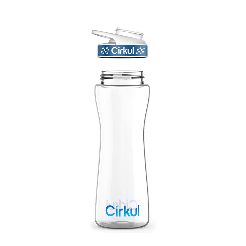 22oz. Plastic Bottle & Comfort Grip Lid | Classic Pick