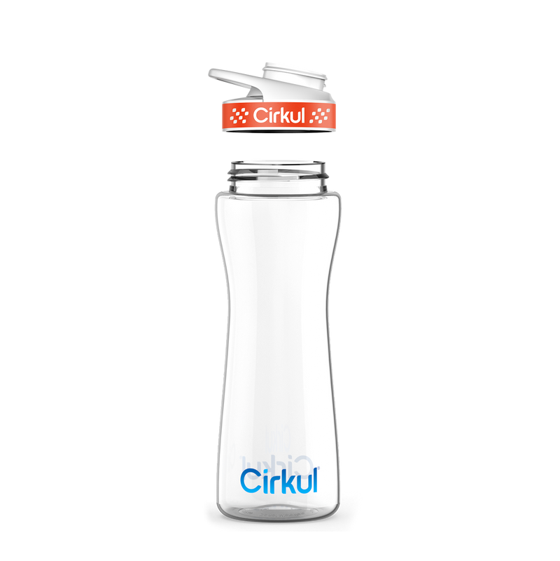 22oz. Plastic Bottle & Comfort Grip Lid | Classic Pick