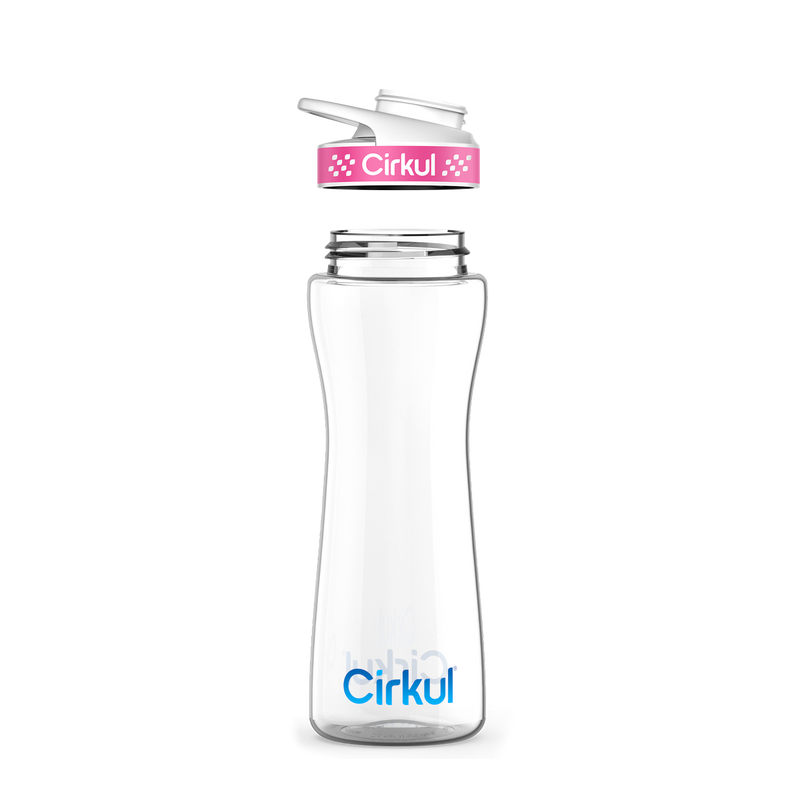 22oz. Plastic Bottle & Comfort Grip Lid | Classic Pick