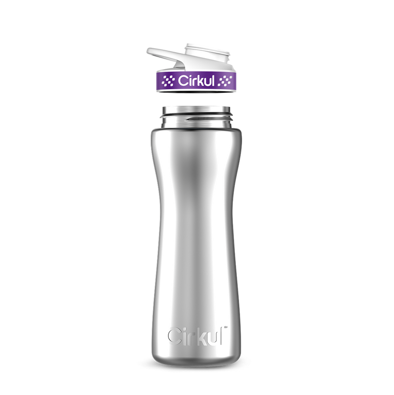 22oz. Stainless Steel Bottle & Comfort Grip Lid | Signature Pick