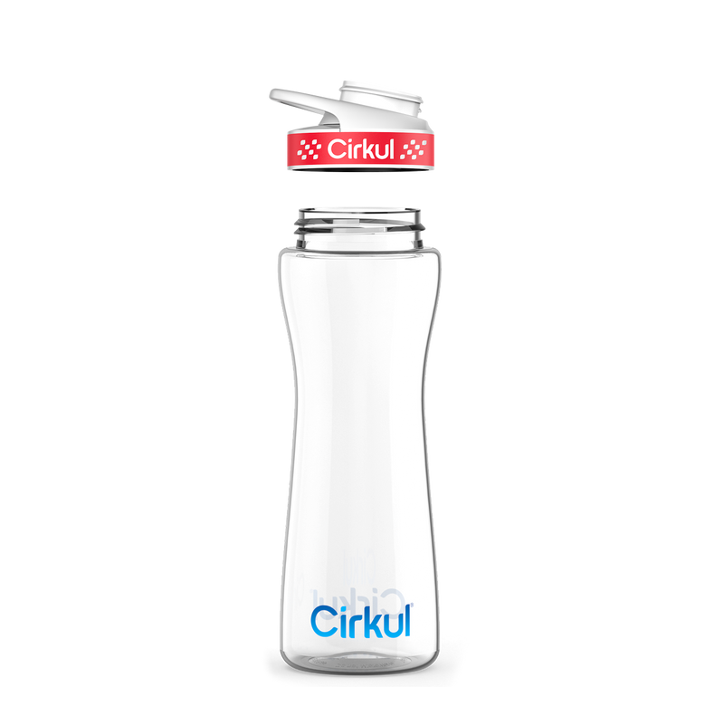 22oz. Plastic Bottle & Comfort Grip Lid | Classic Pick