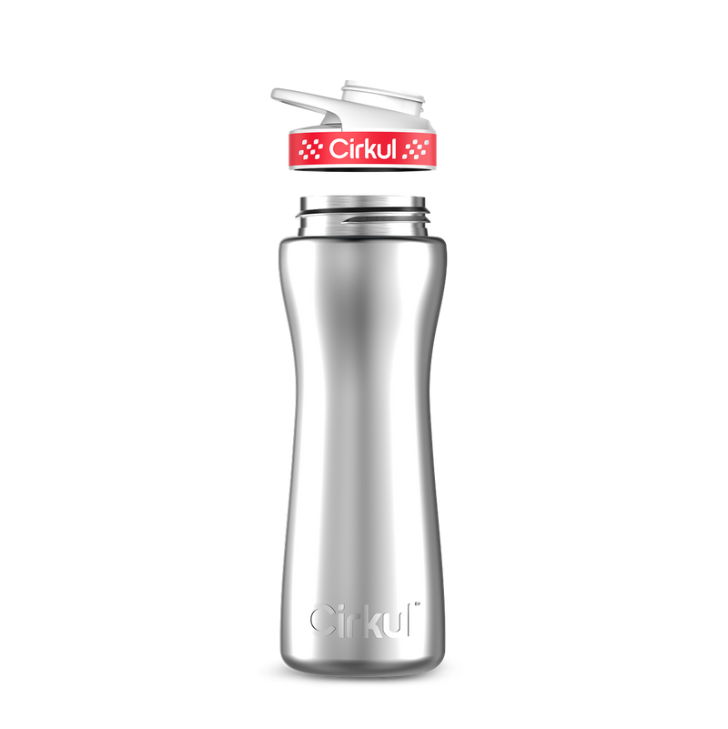 22oz. Stainless Steel Bottle & Comfort Grip Lid | Signature Pick