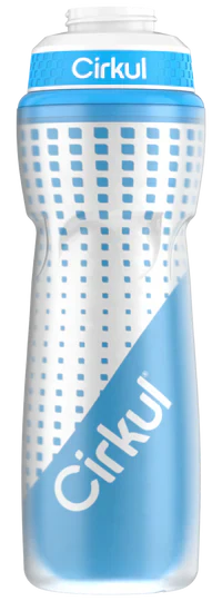 22oz. Insulated Squeeze Plastic Bottle & Sport Lid | Soft Select