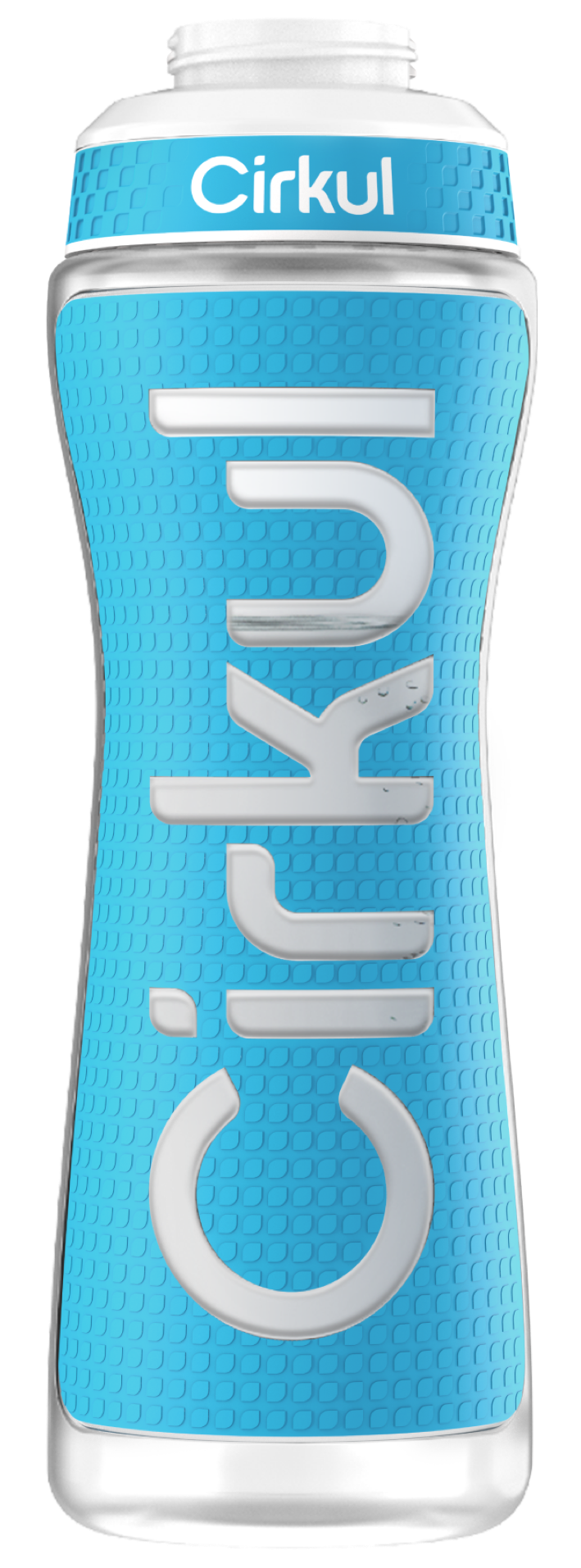 22oz. Grip Squeeze Plastic Bottle & Sport Lid | Clean Series