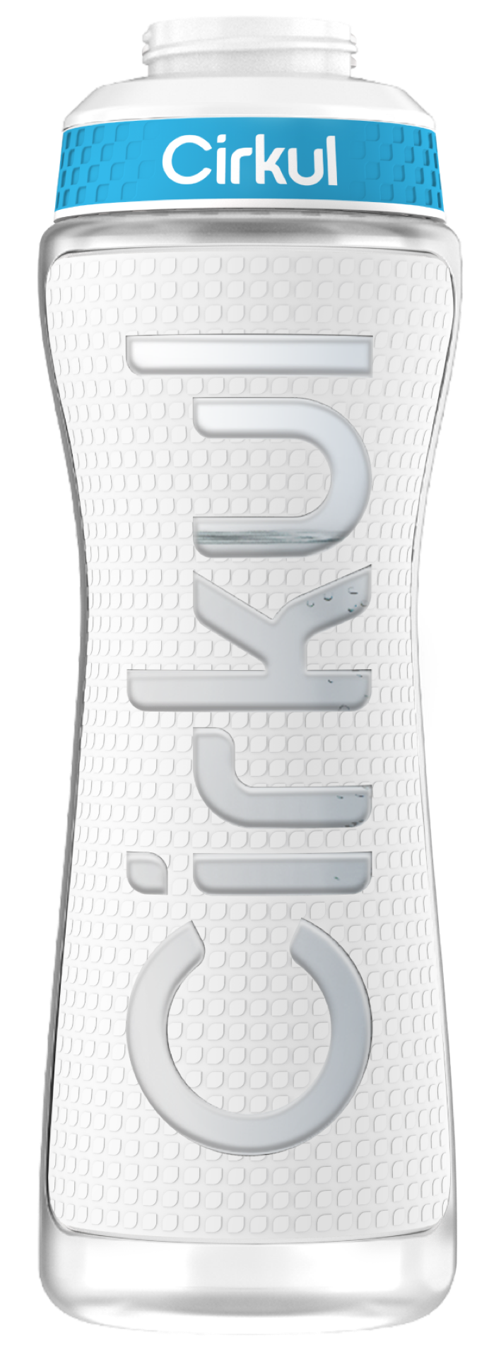 22oz. Grip Squeeze Plastic Bottle & Sport Lid | Clean Series