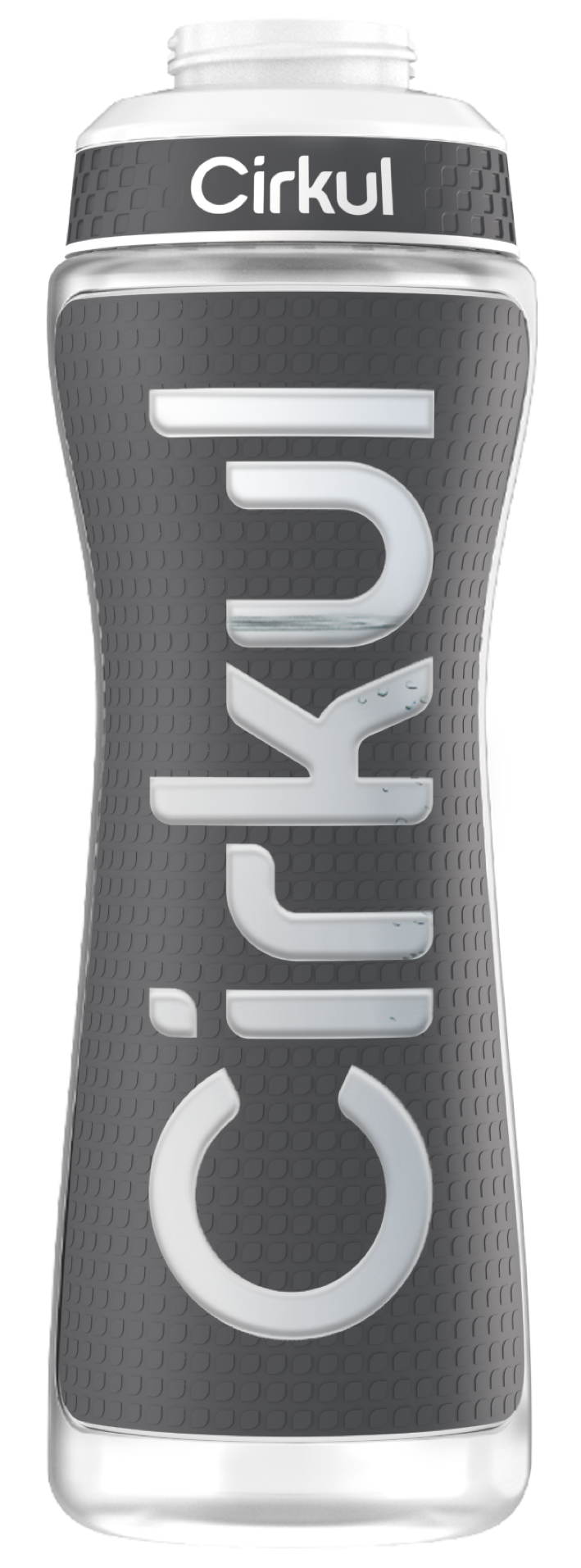 22oz. Grip Squeeze Plastic Bottle & Sport Lid | Clean Series