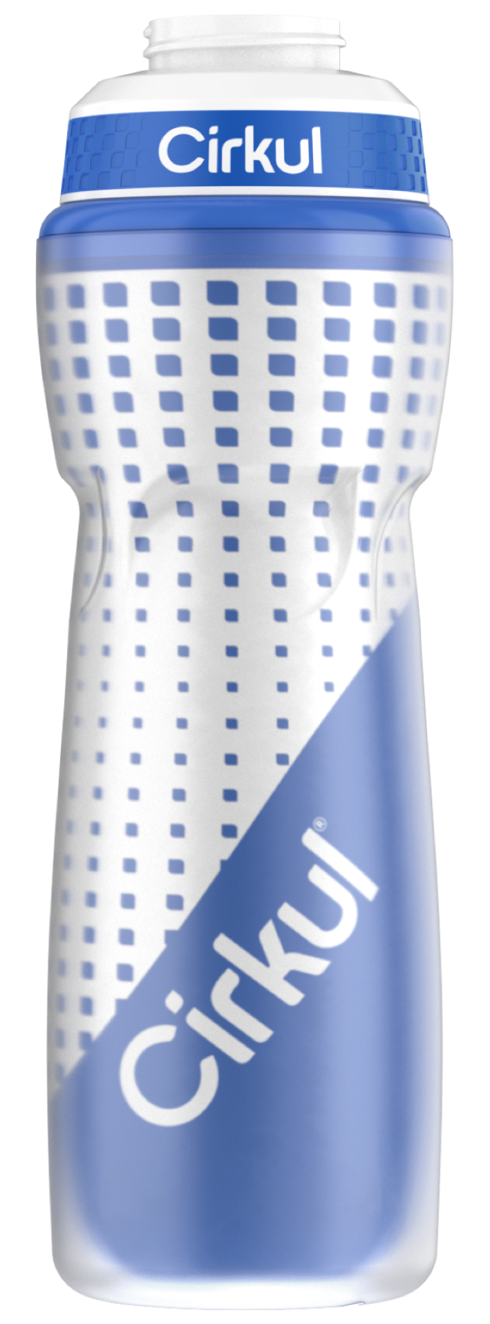 22oz. Insulated Squeeze Plastic Bottle & Sport Lid | Soft Select