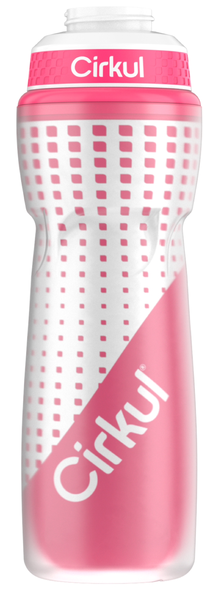 22oz. Insulated Squeeze Plastic Bottle & Sport Lid | Soft Select