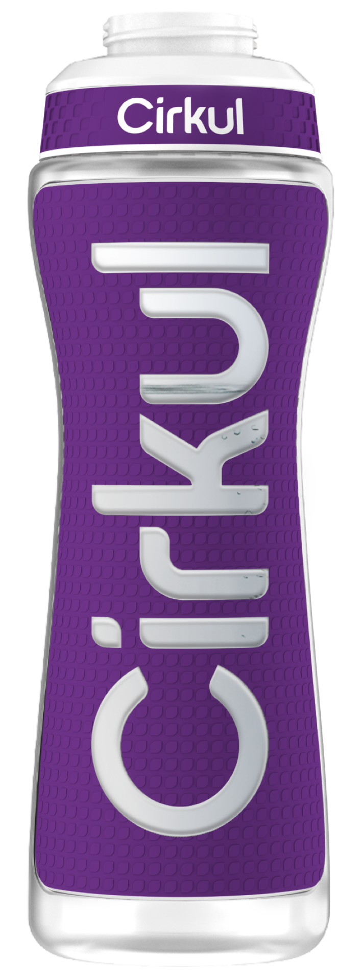 22oz. Grip Squeeze Plastic Bottle & Sport Lid | Clean Series