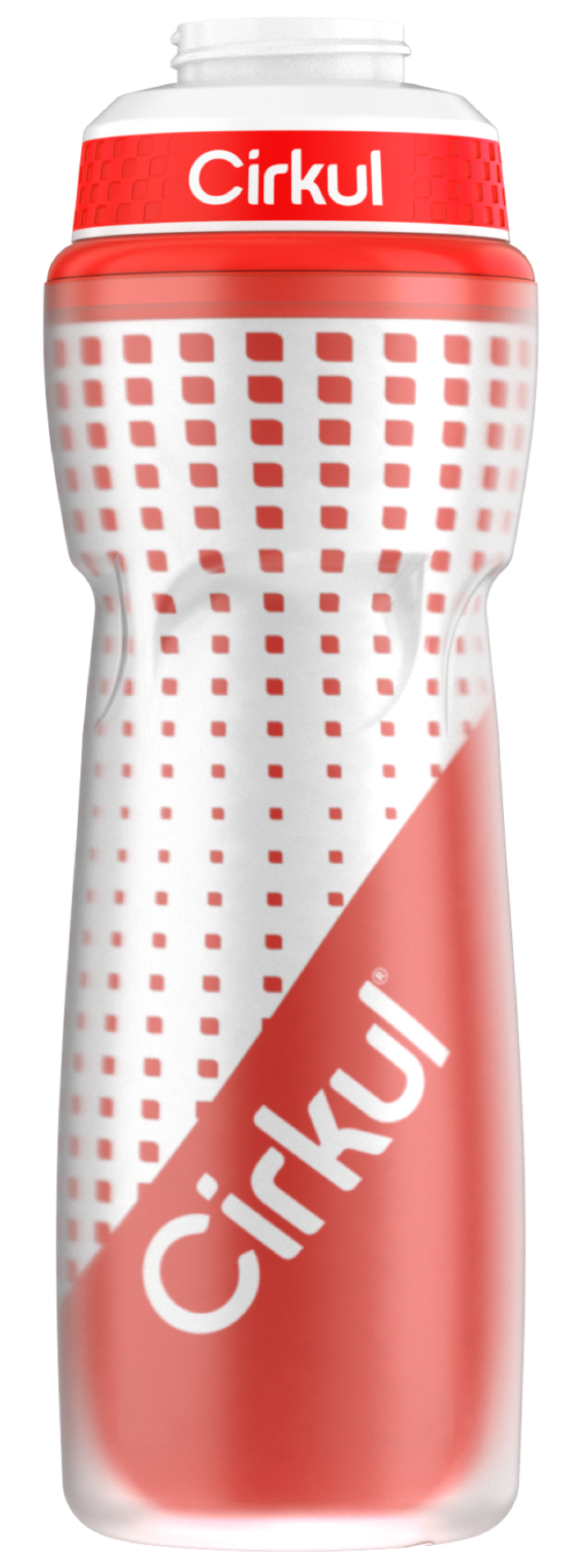 22oz. Insulated Squeeze Plastic Bottle & Sport Lid | Soft Select