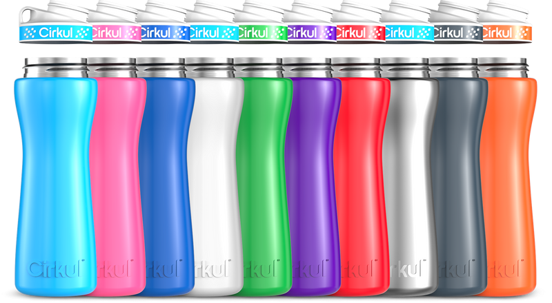 Custom 22oz. Stainless Steel Bottle & Comfort Grip Lid | Studio Pick