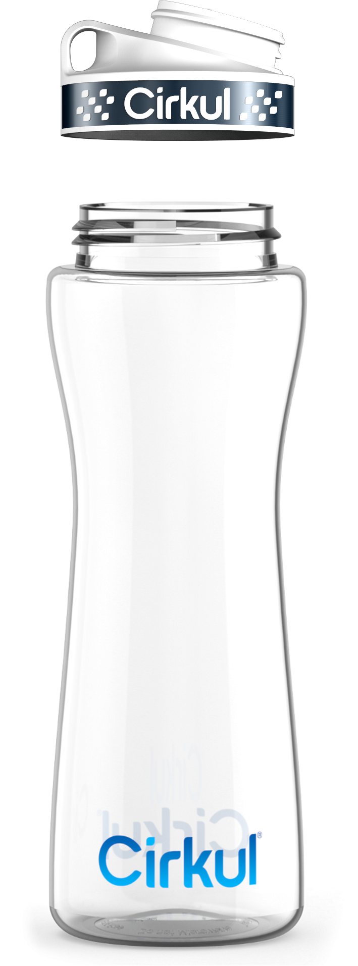 Custom 22oz. Plastic Bottle & Comfort Grip Lid | Bright Choice