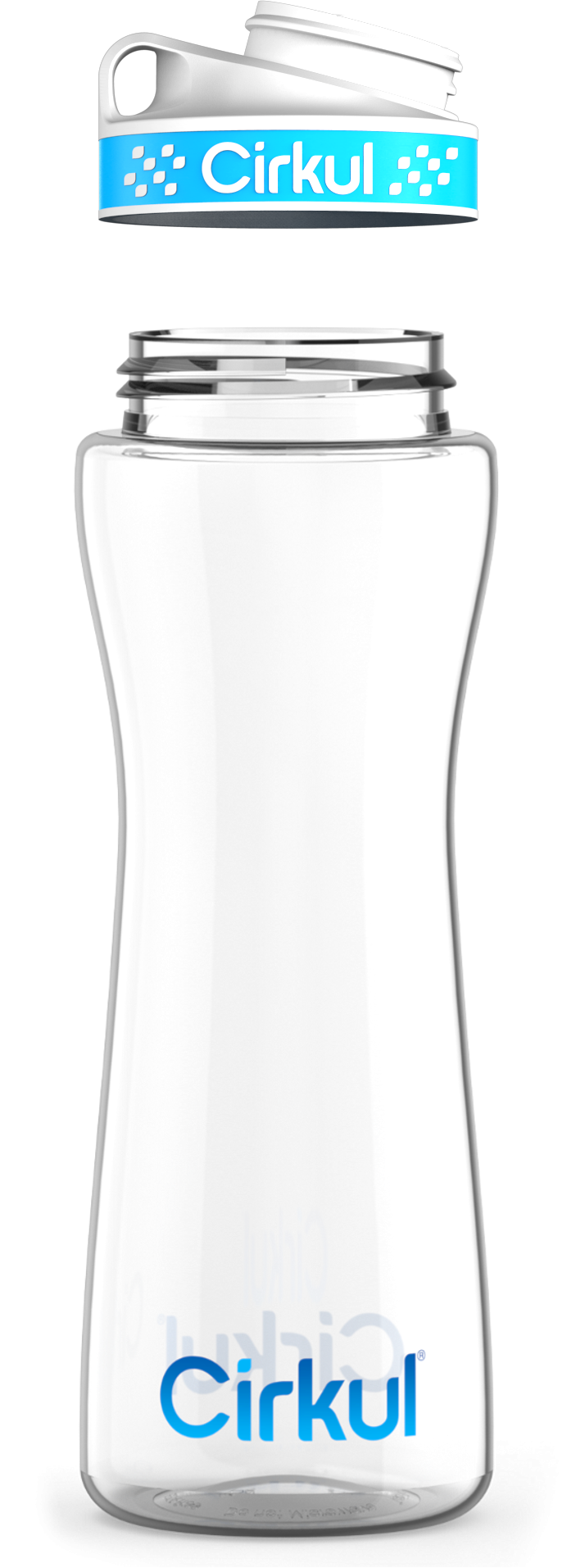 Custom 22oz. Plastic Bottle & Comfort Grip Lid | Bright Choice