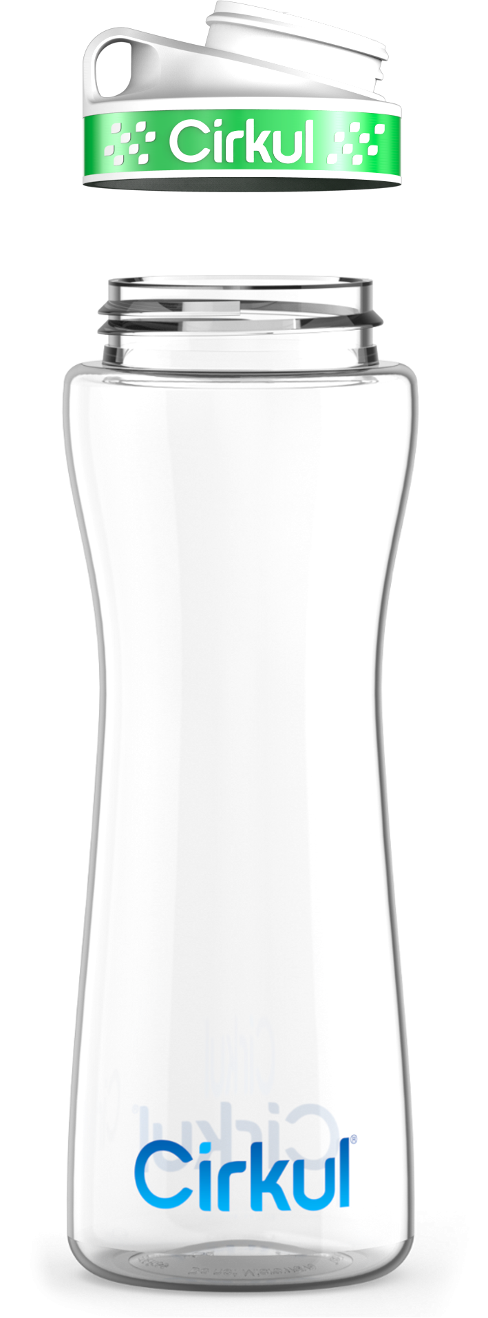 Custom 22oz. Plastic Bottle & Comfort Grip Lid | Bright Choice