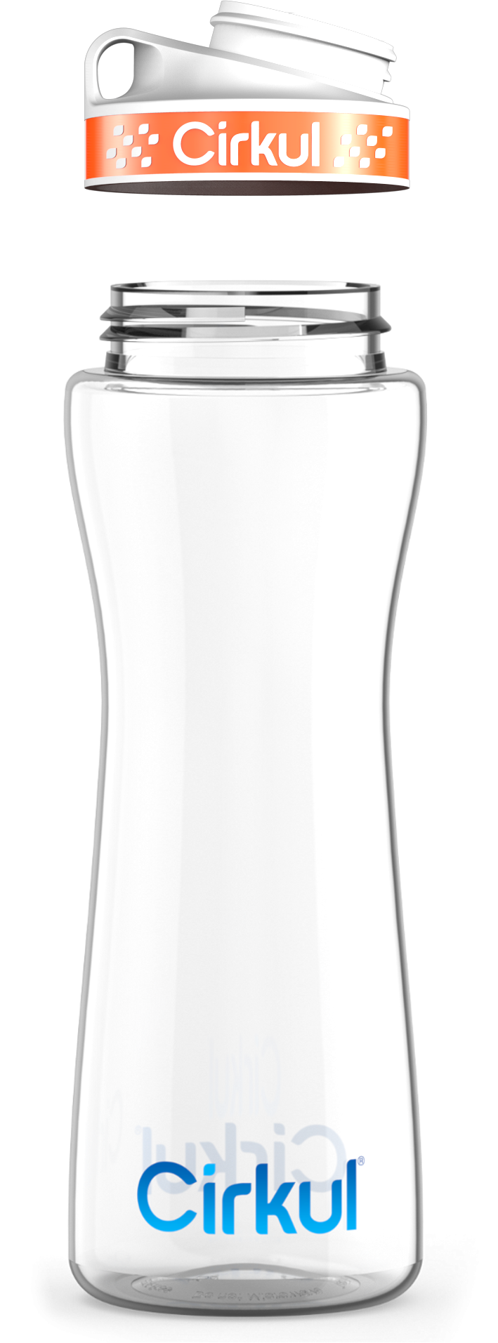 Custom 22oz. Plastic Bottle & Comfort Grip Lid | Bright Choice
