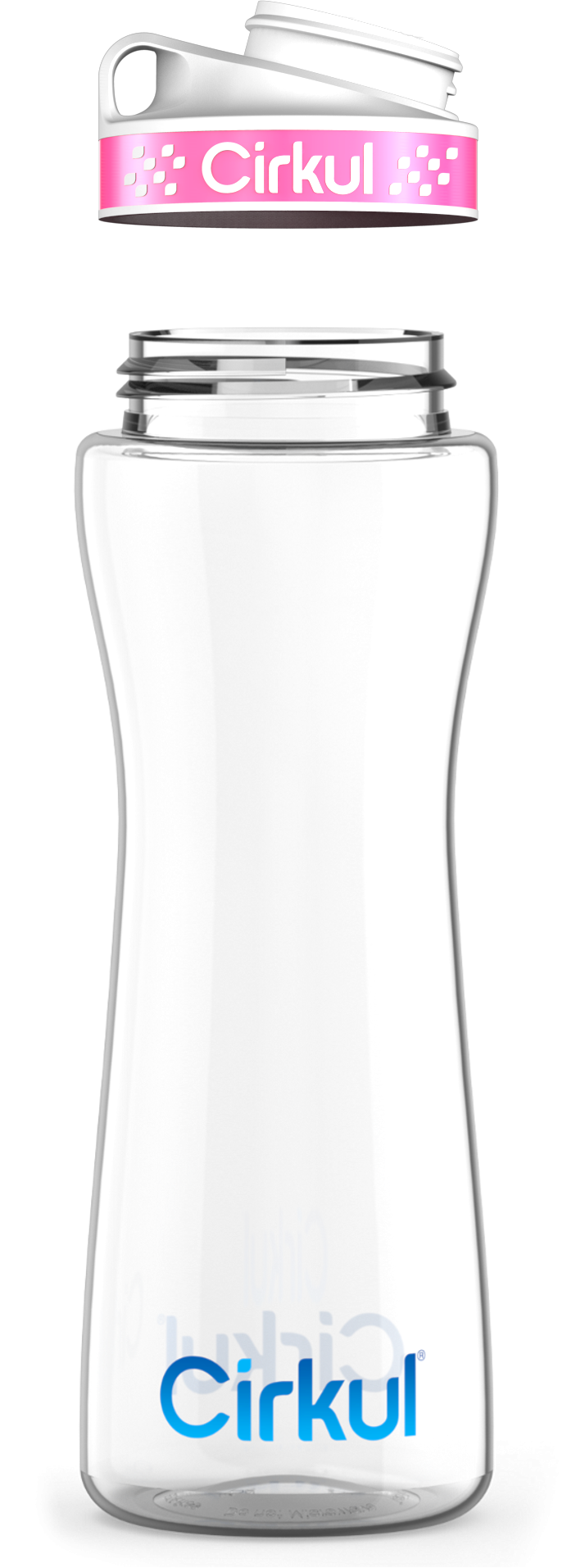 Custom 22oz. Plastic Bottle & Comfort Grip Lid | Bright Choice
