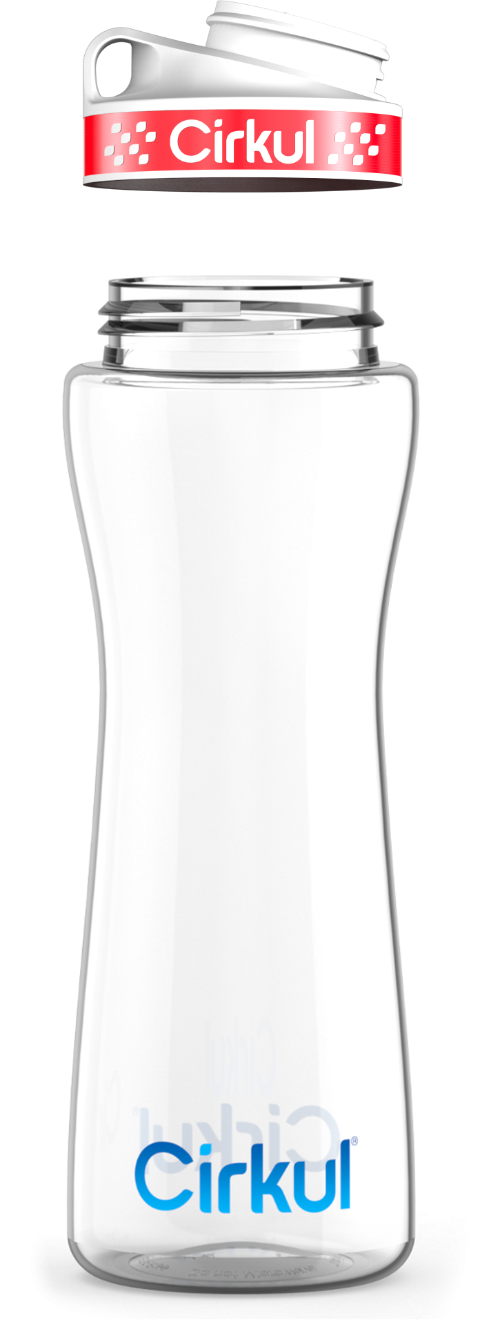 Custom 22oz. Plastic Bottle & Comfort Grip Lid | Bright Choice