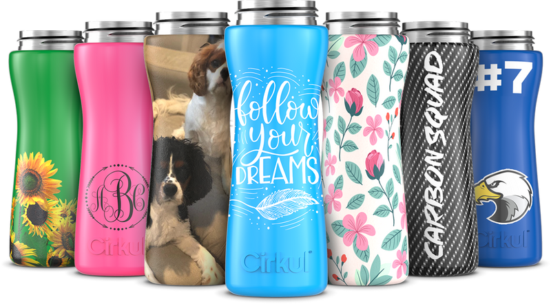 Custom 22oz. Stainless Steel Bottle & Comfort Grip Lid | Studio Pick